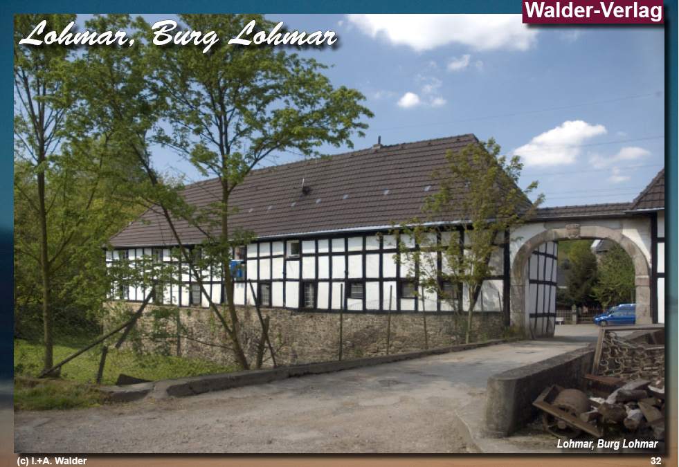 Reiseführer Burgen und Schlösser in der Region Bonn - Lohmar, Burg Lohmar