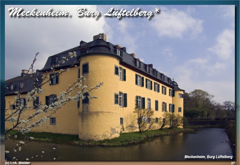 Reiseführer Burgen und Schlösser in der Region Bonn - Meckenheim, Burg Lüftelberg