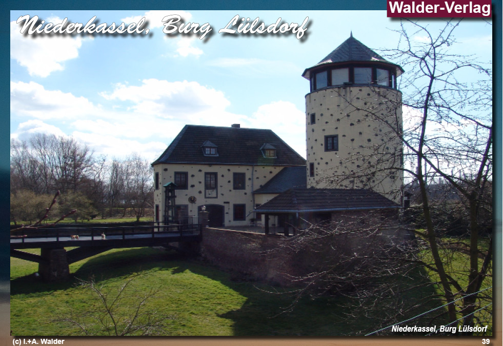 Reiseführer Burgen und Schlösser in der Region Bonn - Niederkassel, Burg Lülsdorf