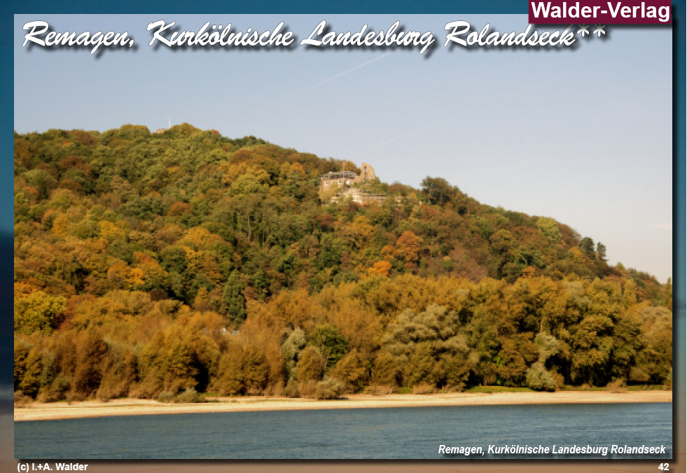 Reiseführer Burgen und Schlösser in der Region Bonn - Landesburg Rolandseck