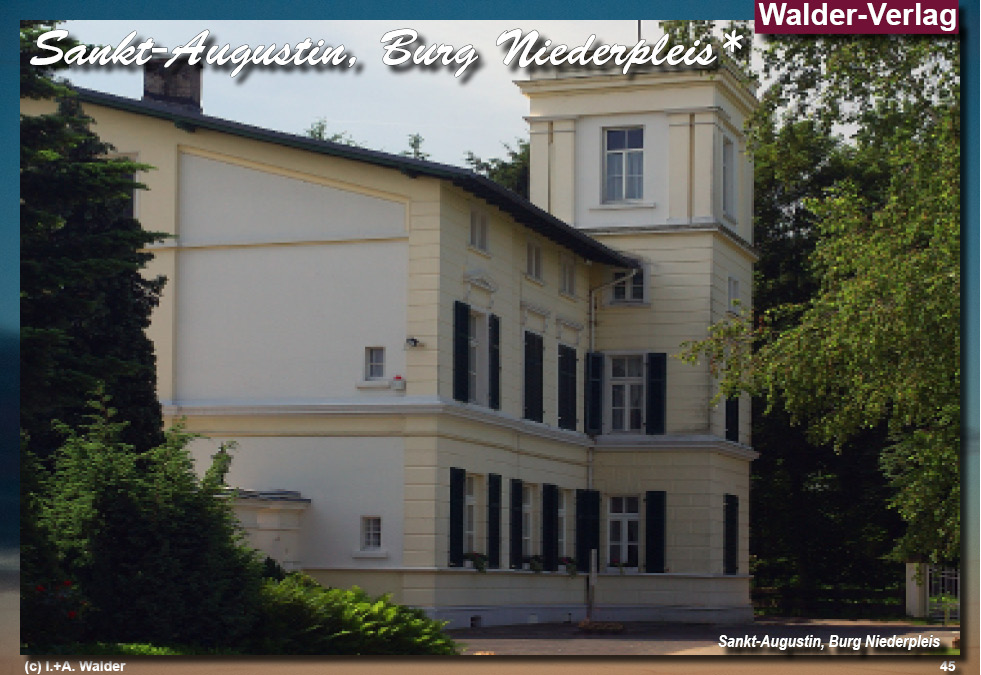 Reiseführer Burgen und Schlösser in der Region Bonn - Sankt-Augustin, Burg Niederpleis
