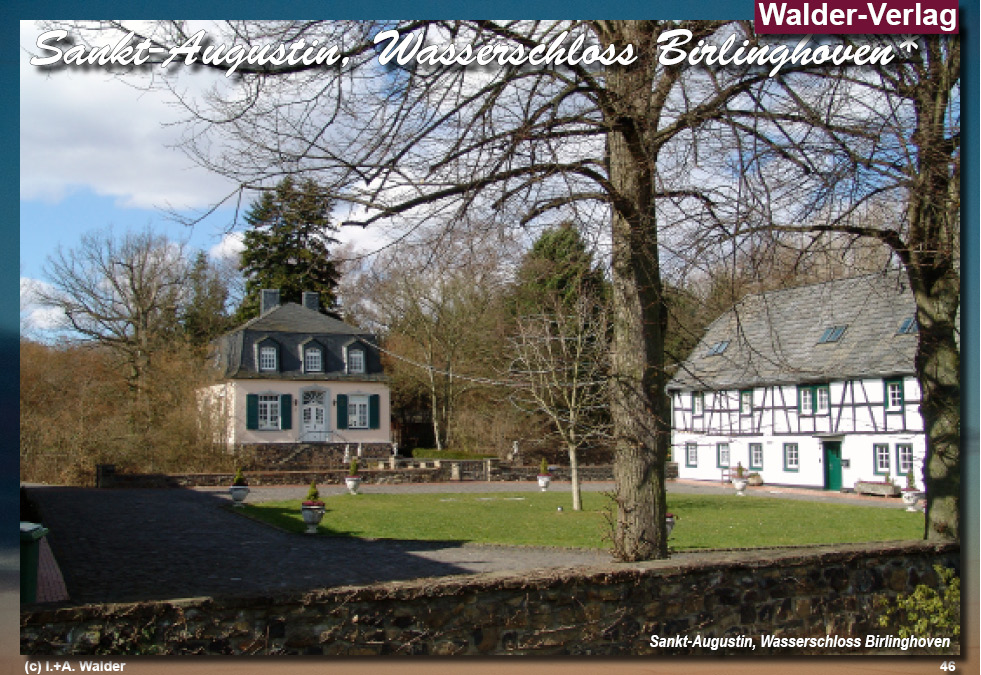 Reiseführer Burgen und Schlösser in der Region Bonn - Sankt-Augustin, Wasserschloss Birlinghoven