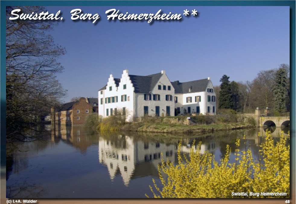 Reiseführer Burgen und Schlösser in der Region Bonn - Swisttal, Burg Heimerzheim