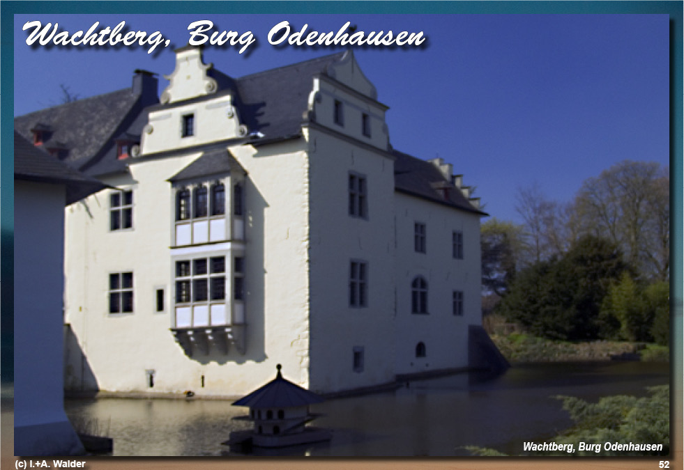 Reiseführer Burgen und Schlösser in der Region Bonn - Wachtberg, Burg Odenhausen