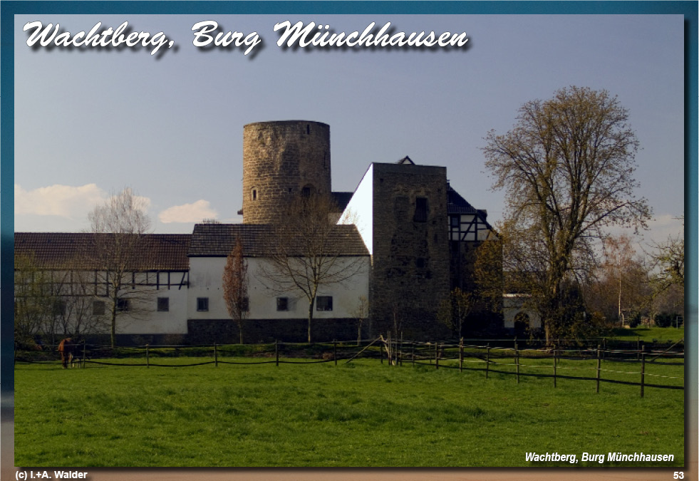 Reiseführer Burgen und Schlösser in der Region Bonn - Wachtberg, Burg Münchhausen