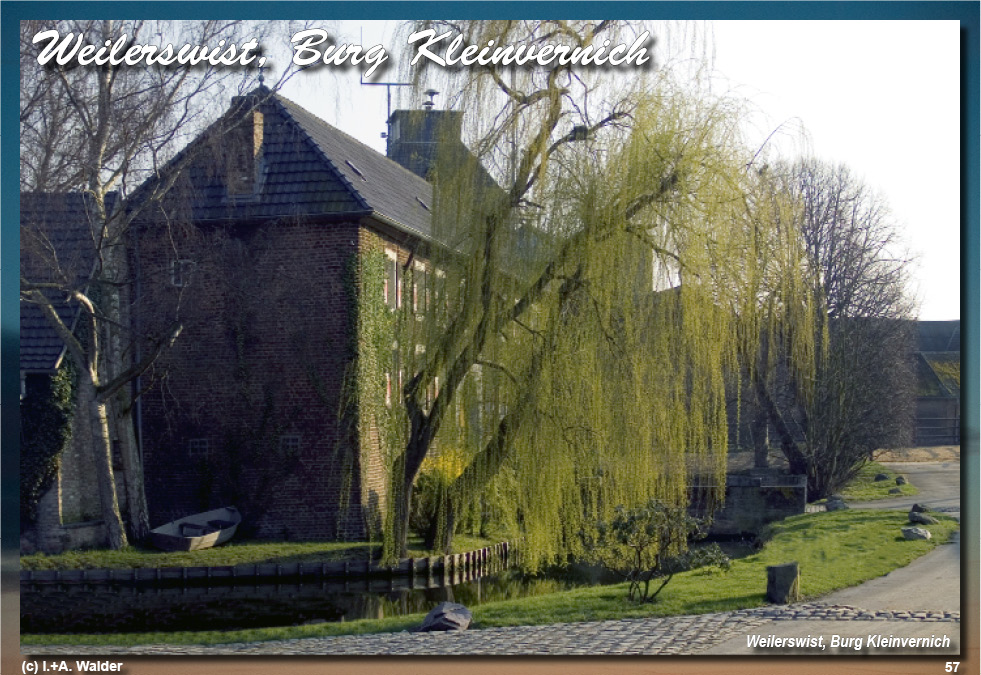 Reiseführer Burgen und Schlösser in der Region Bonn - Weilerswist, Burg Kleinvernich