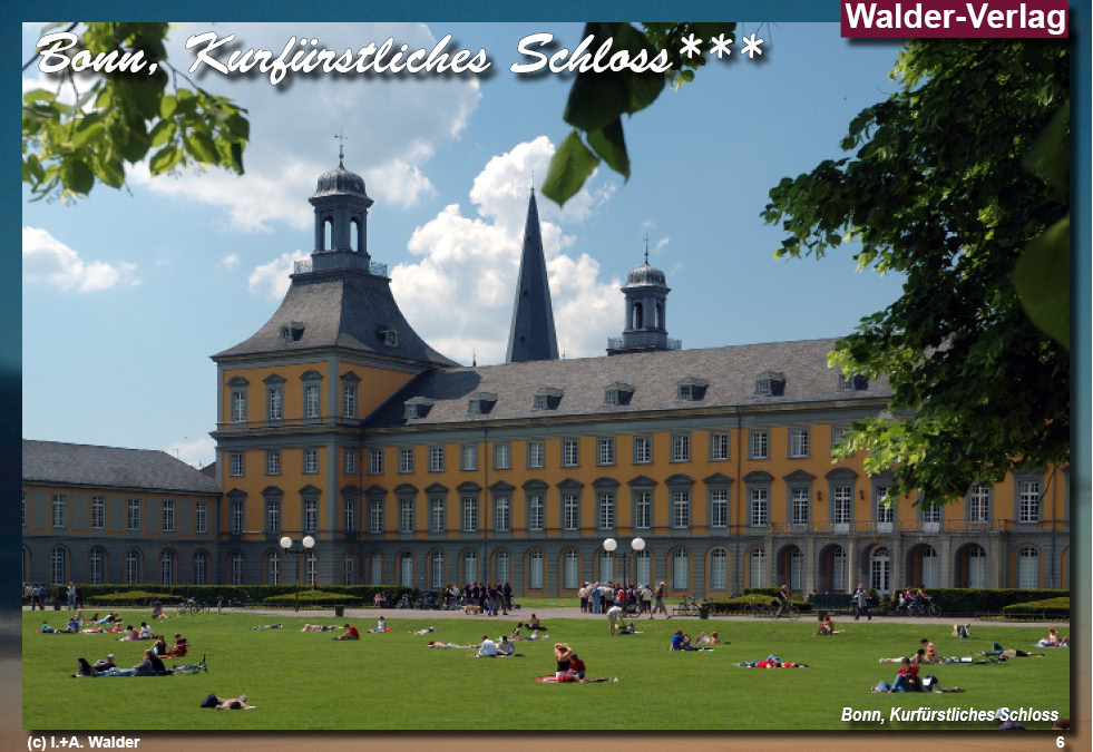 Reiseführer Burgen und Schlösser in der Region Bonn - Bonn - Kurfürstliches Schloss