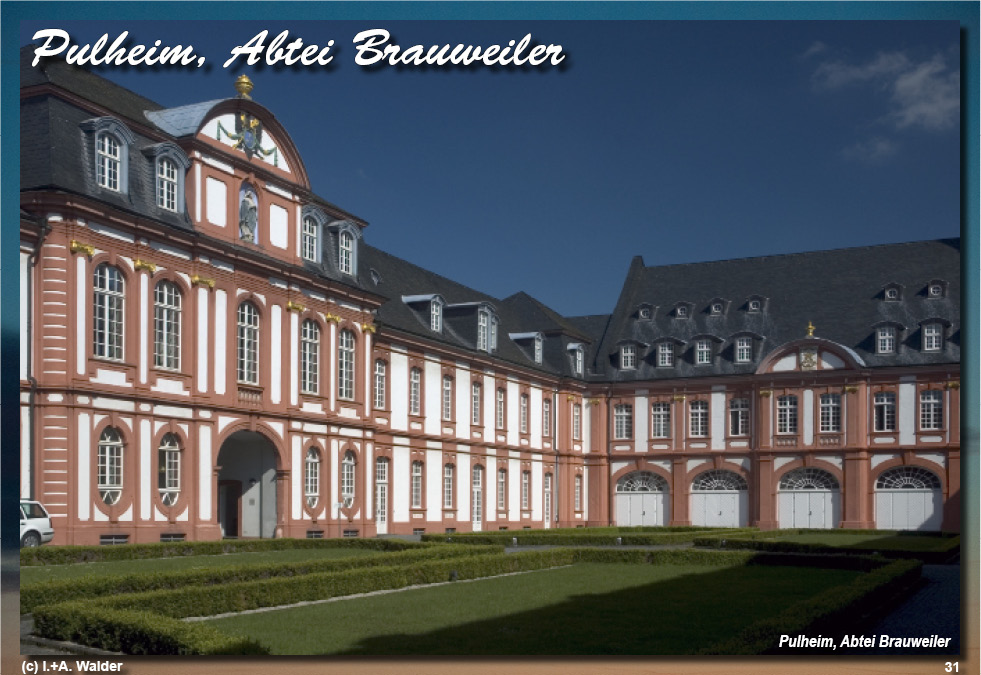 Reiseführer Burgen und Schlösser in der Region Köln - Pulheim, Abtei Brauweiler