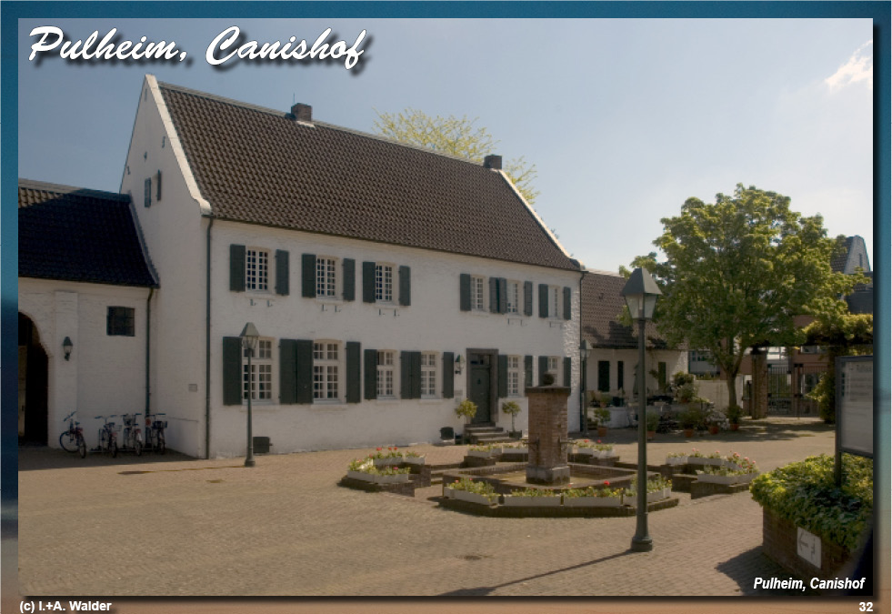 Reiseführer Burgen und Schlösser in der Region Köln - Pulheim, Canishof