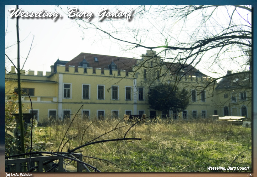 Reiseführer Burgen und Schlösser in der Region Köln - Wesseling, Burg Godorf