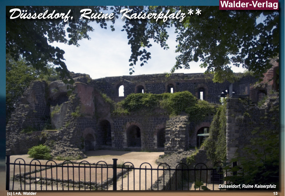 Düsseldorf, Ruine Kaiserpfalz