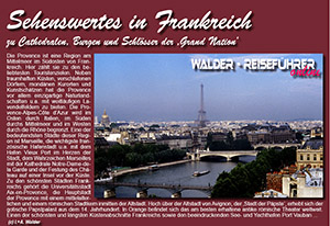 Reiseführer 'Sehenswertes in Frankreich'