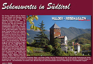 Reiseführer Sehenswertes in Südtirol