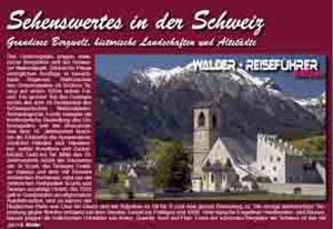 Reiseführer Sehenswertes in der Schweiz