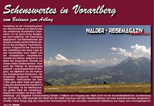 Reiseführer Österreich - Vorarlberg