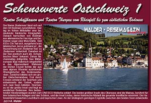 Reiseführer Ostschweiz 1: Kanton Thurgau - Kanton Schaffhausen 