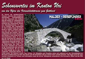 Reiseführer Kanton Uri