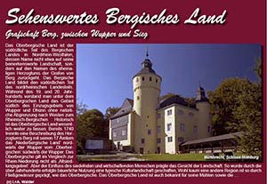 Reiseführer Sehenswertes im Bergischen Land - Niederbergische Region