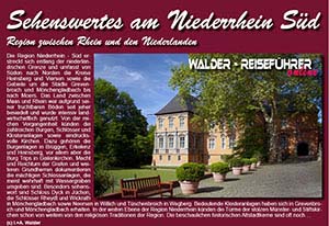 Reiseführer Niederrhein - Süd