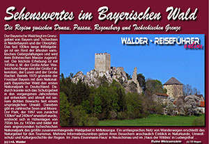 Walder-Verlag Reisetipps-Europa Reiseführer: Bayerischer Wald