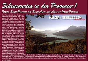 Reiseführer Provence Haute-Provence