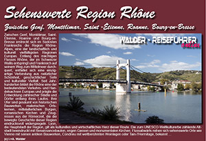 Reiseführer Rhône in der Region Rhône-Alpes