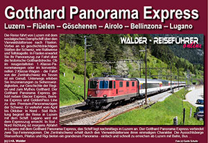 Reiseführer Gotthard Panorama Express