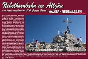 Reiseführer Nebelhornbahn