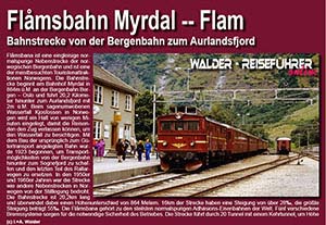 Reiseführer Flåmsbana - Flambahn