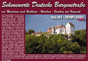 Reiseführer 'Sehenswertes entlang der Deutschen Burgenstraße'