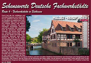 Walder-Verlag Reisetipps-Europa Deutsche Fachwerkstrasse