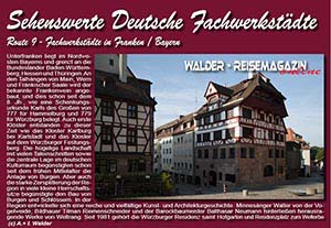 Walder-Verlag Reisetipps-Europa Deutsche Fachwerkstrasse