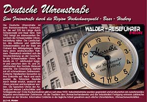 Reiseführer Deutsche Uhrenstraße