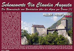 Reiseführer 'Sehenswertes entlang der Via Claudia Augusta: Italien - Österreich'