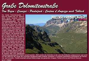 Reiseführer 'Große Dolomiten-Straße' 