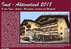 Reiseführer 'Aktivurlaub in Imst'