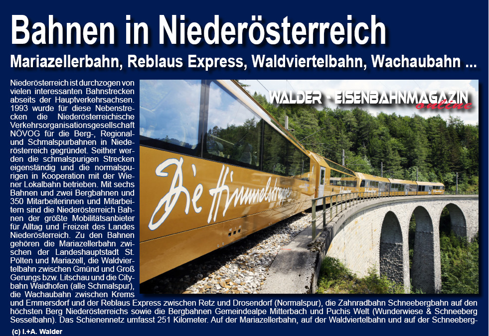 Niederösterreich Bahnen - 