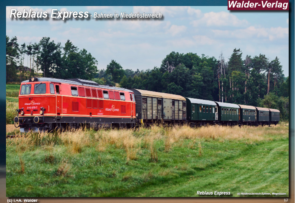 Niederösterreich Bahnen - Reblaus Express 