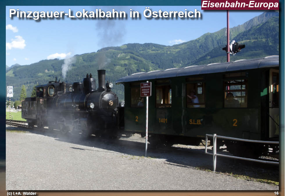 Eisenbahnmagazin Pinzgauer-Lokalbahn