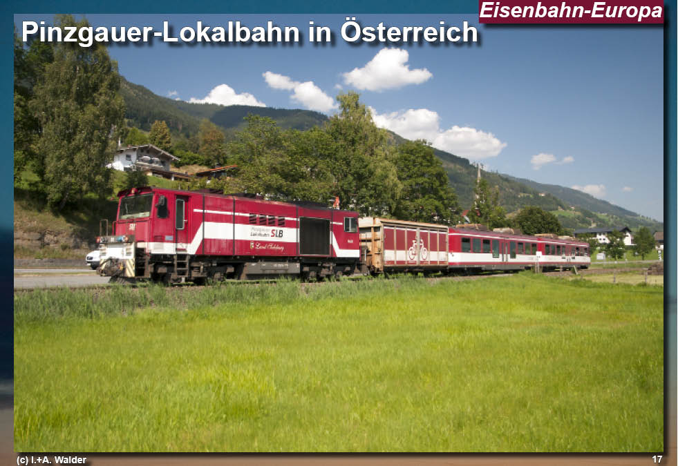 Eisenbahnmagazin Pinzgauer-Lokalbahn