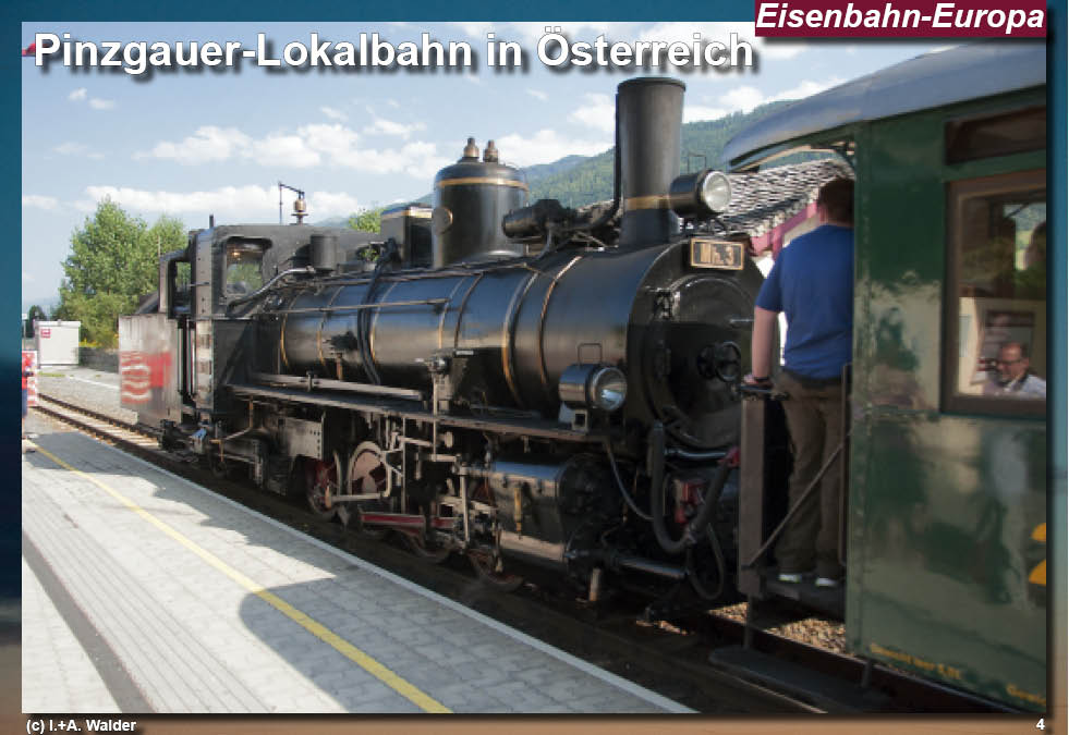 Eisenbahnmagazin Pinzgauer-Lokalbahn