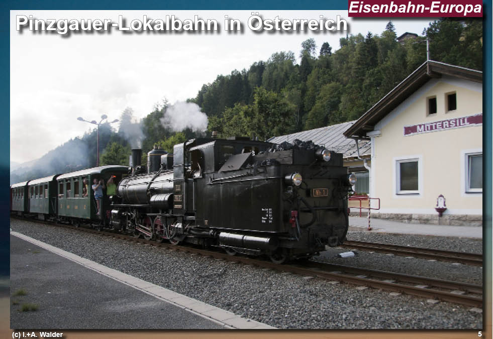 Eisenbahnmagazin Pinzgauer-Lokalbahn