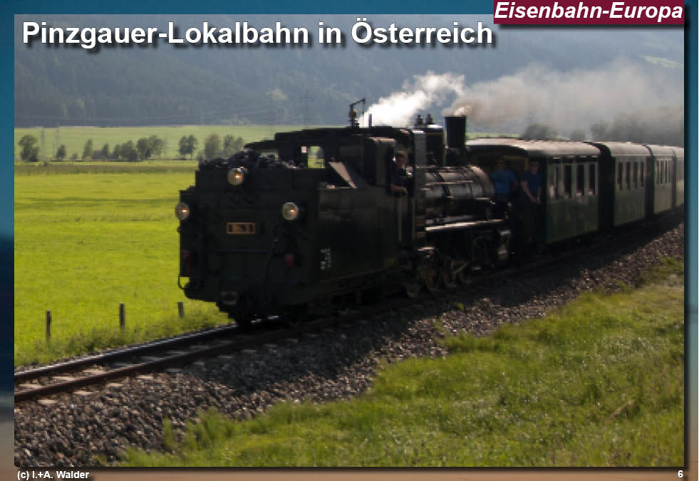 Eisenbahnmagazin Pinzgauer-Lokalbahn