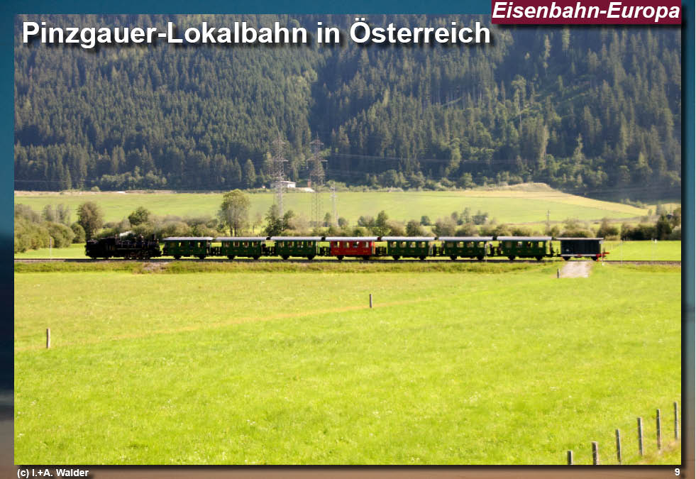 Eisenbahnmagazin Pinzgauer-Lokalbahn