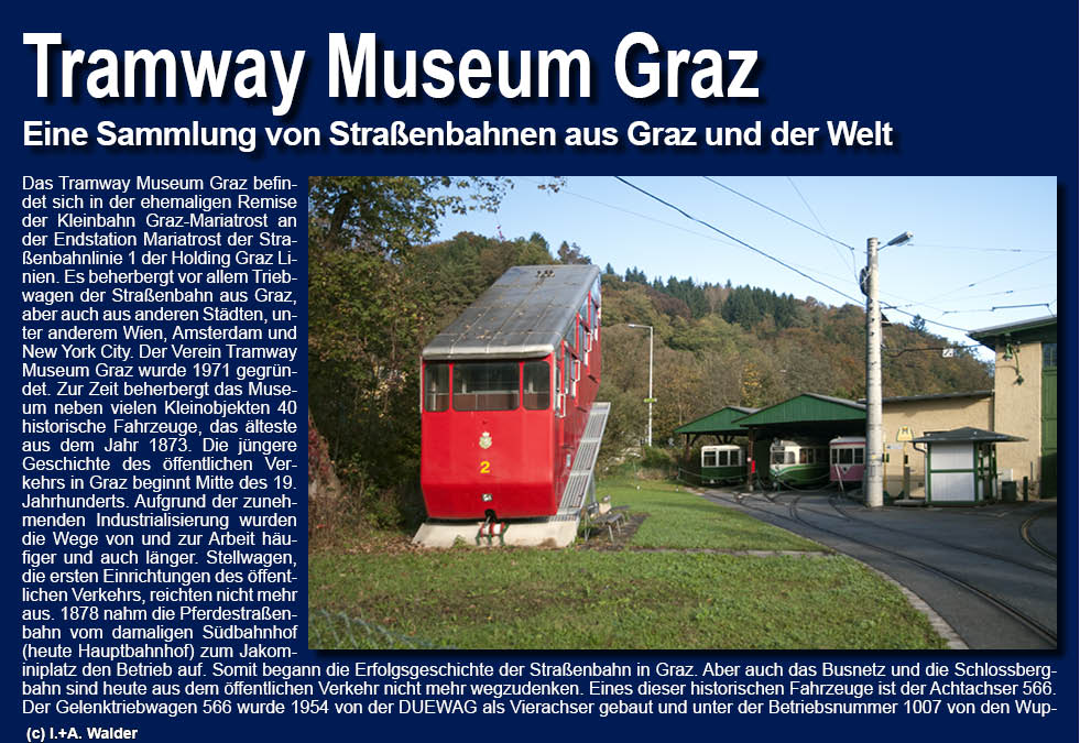 Eisenbahnmagazin Tramway Museum Graz
