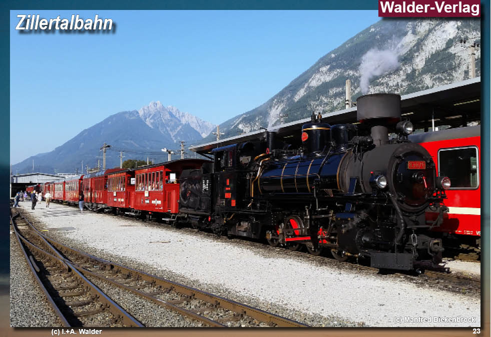 Zillertalbahn in Tirol