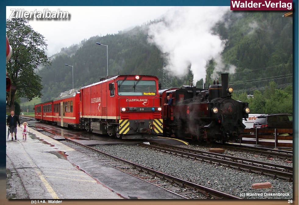 Zillertalbahn in Tirol