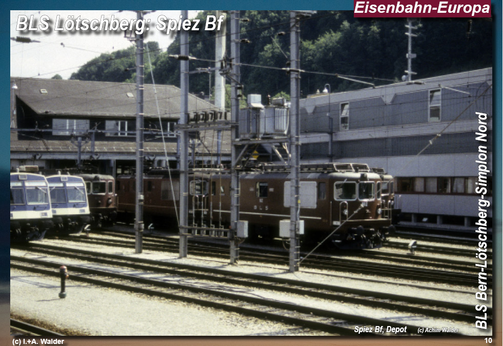 BLS Bahnstrecke Lötscherg