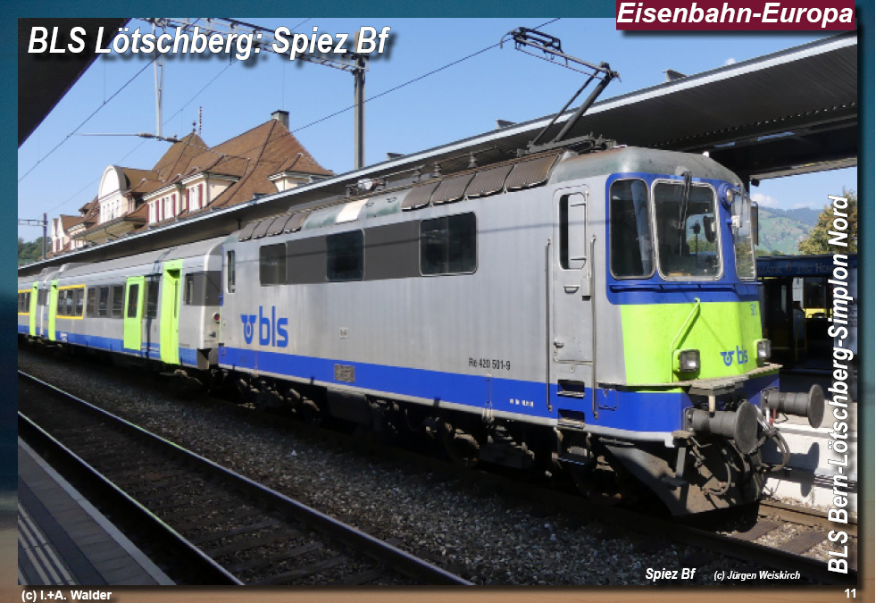 BLS Bahnstrecke Lötscherg