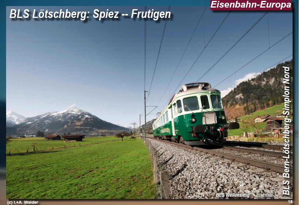 BLS Bahnstrecke Lötscherg